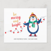 Voeg de Kaart van de Kerstfeestdag van de Medewerk (Voorkant)