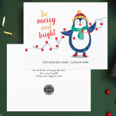 Voeg de Kaart van de Kerstfeestdag van de Medewerk