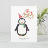 Voeg de Kaart van Kerstmis van het Bedrijf van de  (Staand voorkant)