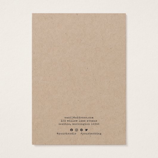 Voeg de Kaart voor het oormerken van merktekens to (Achterkant)