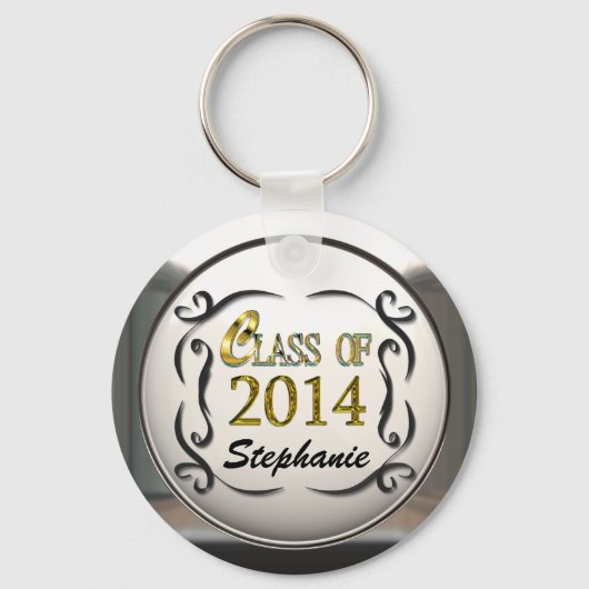 Voeg de Klasse van de Sleutelhanger van het Afstud (Voorkant)
