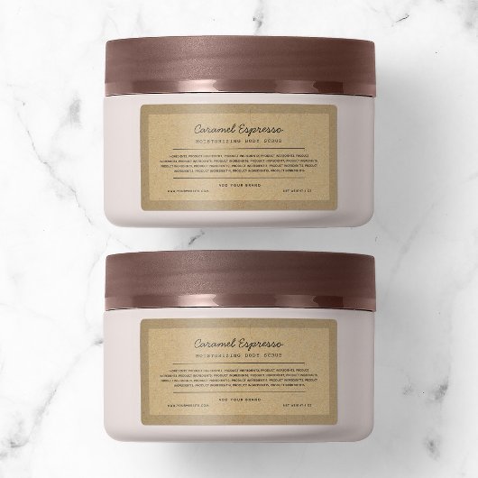 Voeg de Kraft van de Lijst van de Ingrediënten van Etiket