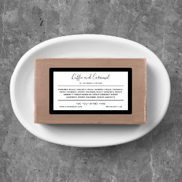 Voeg de Lijst van de Ingrediënten van de Kleur van Labels