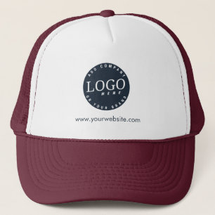 Voeg de Logo van het Bedrijf en het Personeel Bedr Trucker Pet