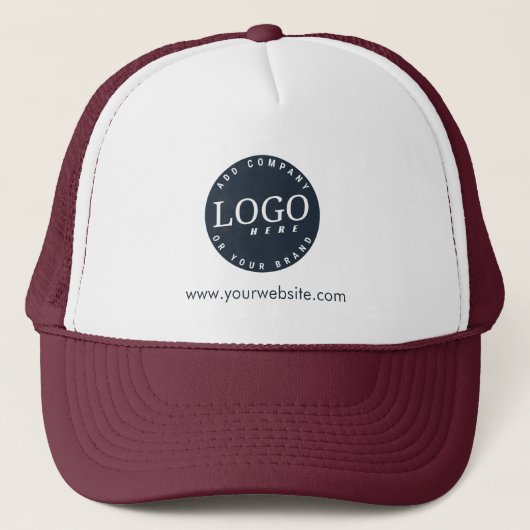 Voeg de Logo van het Bedrijf en het Personeel Bedr Trucker Pet (Voorkant)