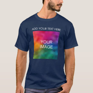 Voeg de Mannen van het Malplaatje van de Foto van T-shirt
