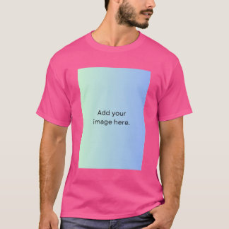 Voeg de Mannen van het Malplaatje van de Foto van T-shirt