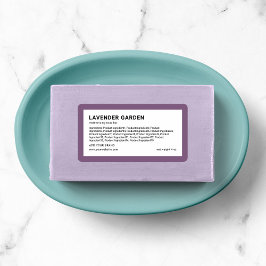 Voeg de minieme Lijst van de Ingrediënten van de K Etiket