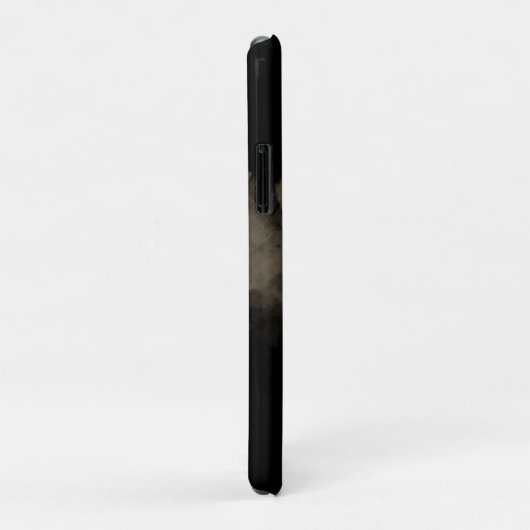 Voeg de naam Luxurous  Gold Cloudy toe Case-Mate iPhone Case (Achterkant/rechts)