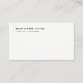 Voeg de Naam Slogan Logo Moderne Sjabloon van het  Visitekaartje (Voorkant)