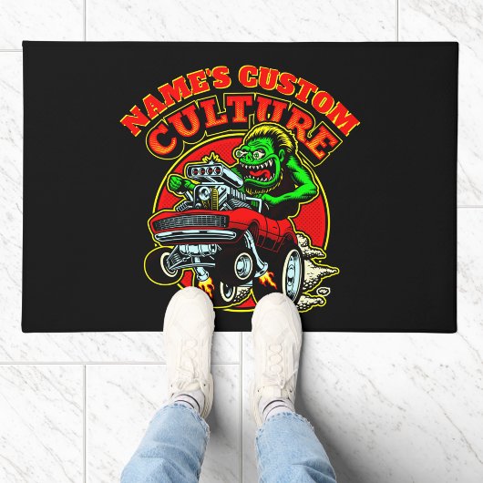 Voeg de NAAM van de Cultuur van de Douane hete Rij Deurmat