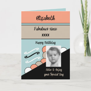 Voeg de naam van het fotojaar mijlpaal groen toe kaart