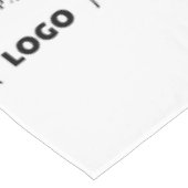 Voeg de Naam van het Hotel en de BedrijfsElegant o Tafelkleed (Gekanteld)