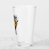 VOEG DE NAAM VAN Hunter Elk Skull Big Antlers Deer Glas (Links)