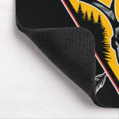 VOEG DE NAAM VAN Hunter Elk Skull Big Antlers Deer Muismat (Hoek)