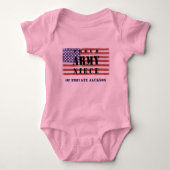 Voeg de naam van je oom toe Trots Army Niece Shirt