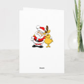 Voeg de naam van uw kind toe aan deze "Beste kerst Feestdagen Kaart (Achterkant)