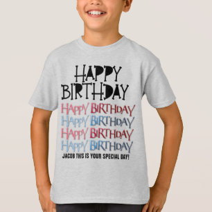 Voeg de naam van uw kind toe - TAGLESS® T-Shirt