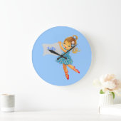 Voeg de naam Vloeiende klok toe,  blauw van het me (Huis)