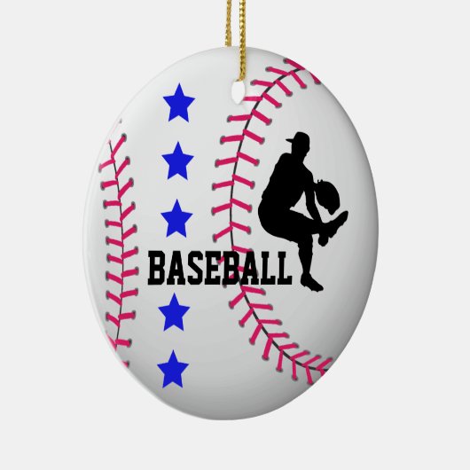 Voeg de Ornament van het Baseball Team van de Foto (Rechts)