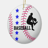 Voeg de Ornament van het Baseball Team van de Foto (Links)
