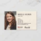 Voeg de professionele foto van Realtor Professiona Visitekaartje (Voorkant)