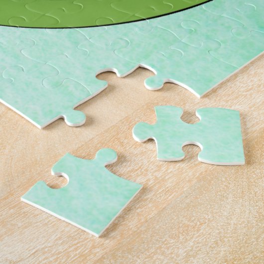 Voeg de Puzzle van de Naam met de Doos van de Gift Legpuzzel (Zijkant)
