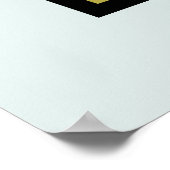 Voeg de  Stijldame van de Tekst toe, teken Poster (Hoek)