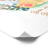 Voeg de Tekst van de Naam, de Leeuw van de Baby en Poster (Hoek)