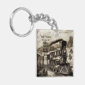 Voeg de Tekst van de Naam, de  Motor van de Stamtr Sleutelhanger (Voorkant Links)