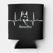 Voeg de Tekst van de Naam toe, de Duitse Sjeerhart Blikjeskoeler (Voorkant)