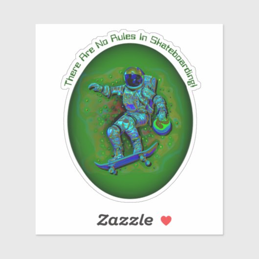 Voeg de Tekst van de Naam toe, het Astronaut van h Sticker (Vel)