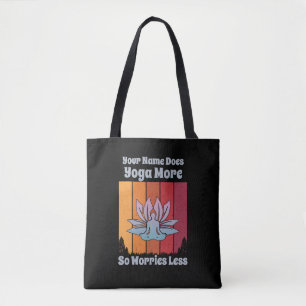 Voeg de Tekst van de Verandering van de Naam toe d Tote Bag