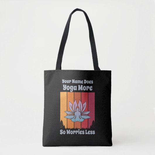 Voeg de Tekst van de Verandering van de Naam toe d Tote Bag (Voorkant)