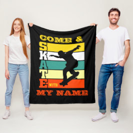 Voeg de Tekst van de Verandering van de Naam toe k Fleece Deken