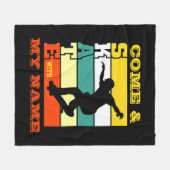 Voeg de Tekst van de Verandering van de Naam toe k Fleece Deken (Voorkant (Horizontaal))