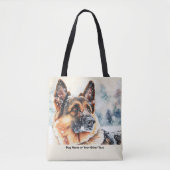 Voeg de Tekst van de Verandering van de Naam toe,  Tote Bag (Voorkant)
