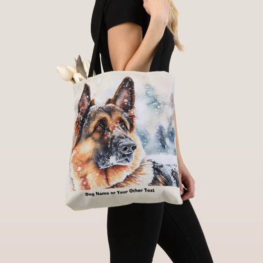 Voeg de Tekst van de Verandering van de Naam toe,  Tote Bag (Dichtbij)