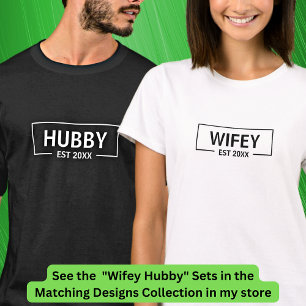 Voeg de Tekst van de Verandering van het Jaar Hubb T-shirt