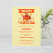 Voeg de Thanksgiving van de Tekst van de Familiena Kaart (Staand voorkant)