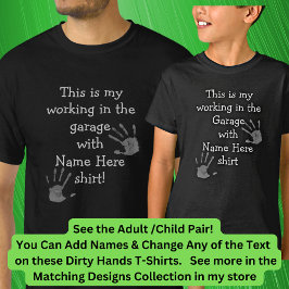 Voeg de Titels van Namen toe, die in de Vuilige Ha T-shirt