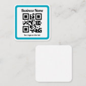 Voeg de URL van elke website toe en Creëer onmidde Informatiekaartje (Voorkant / Achterkant)