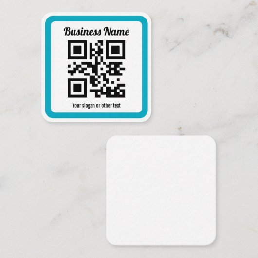 Voeg de URL van elke website toe en Creëer onmidde Informatiekaartje (Voorkant / Achterkant)