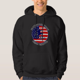 Voeg de Vlag van het Skateboard van het Skateboard Hoodie