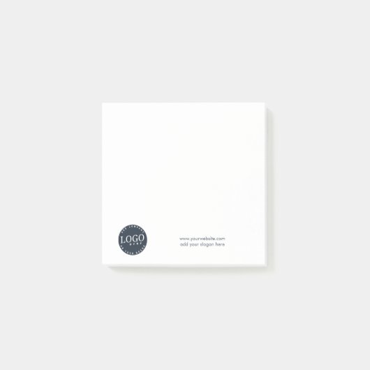 Voeg de Werknemers van de Onderneming Logo en van  Post-it® Notes (Voorkant)