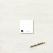 Voeg de Werknemers van de Onderneming Logo en van  Post-it® Notes (Op bureau)