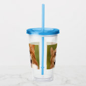 Voeg Dog Photo Personalized Gepersonaliseerd Acryl Drinkbeker (Rechts)