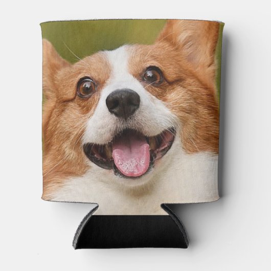 Voeg Dog Photo Personalized Gepersonaliseerd Blikjeskoeler (Voorkant)