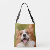 Voeg Dog Photo Personalized Gepersonaliseerd Crossbody Tas (Achterkant)