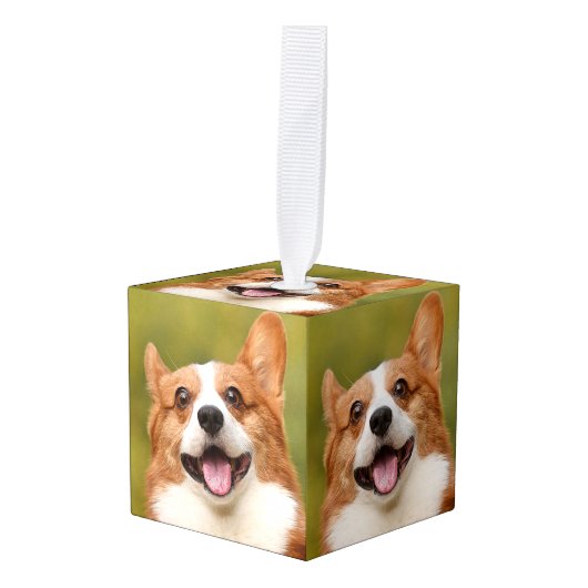 Voeg Dog Photo Personalized Gepersonaliseerd Decoratie (Voorkant hoekig)